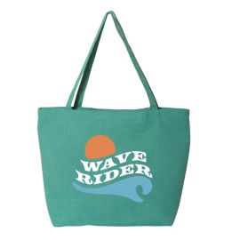 Wave Rider Teal Tote